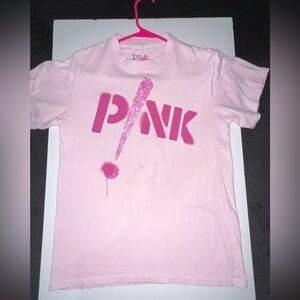 PINK graphic tee